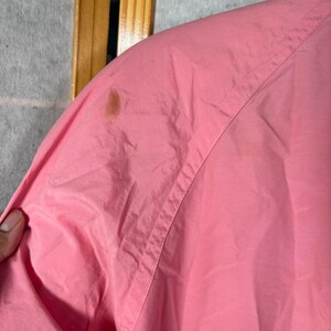Fila Reversible Windbreaker Jacket Large Pink Abstract Print Vintage 90s Zip Y2K image 10