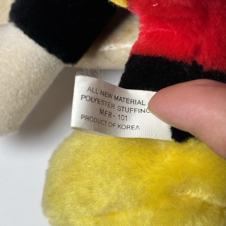 Vintage Mickey Mouse Plush 13" Disneyland Walt Disney World Retro Classic image 10