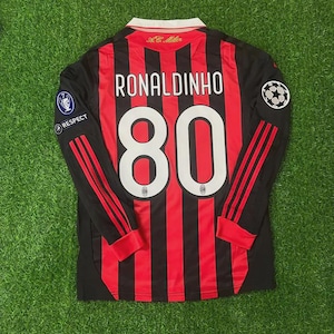 Maillot Rétro Homme AC Milan Ronaldinho 2009/10 L