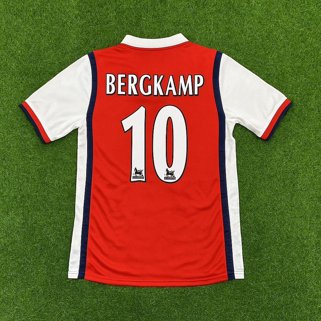 ヴィンテージ アーセナル 1998/99 ベルカンプ #10 ホーム ジャージ