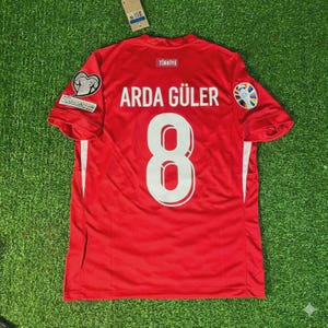 Arda Güler Guler Turcja Turkiye Jersey Trikot Maillot Maglia