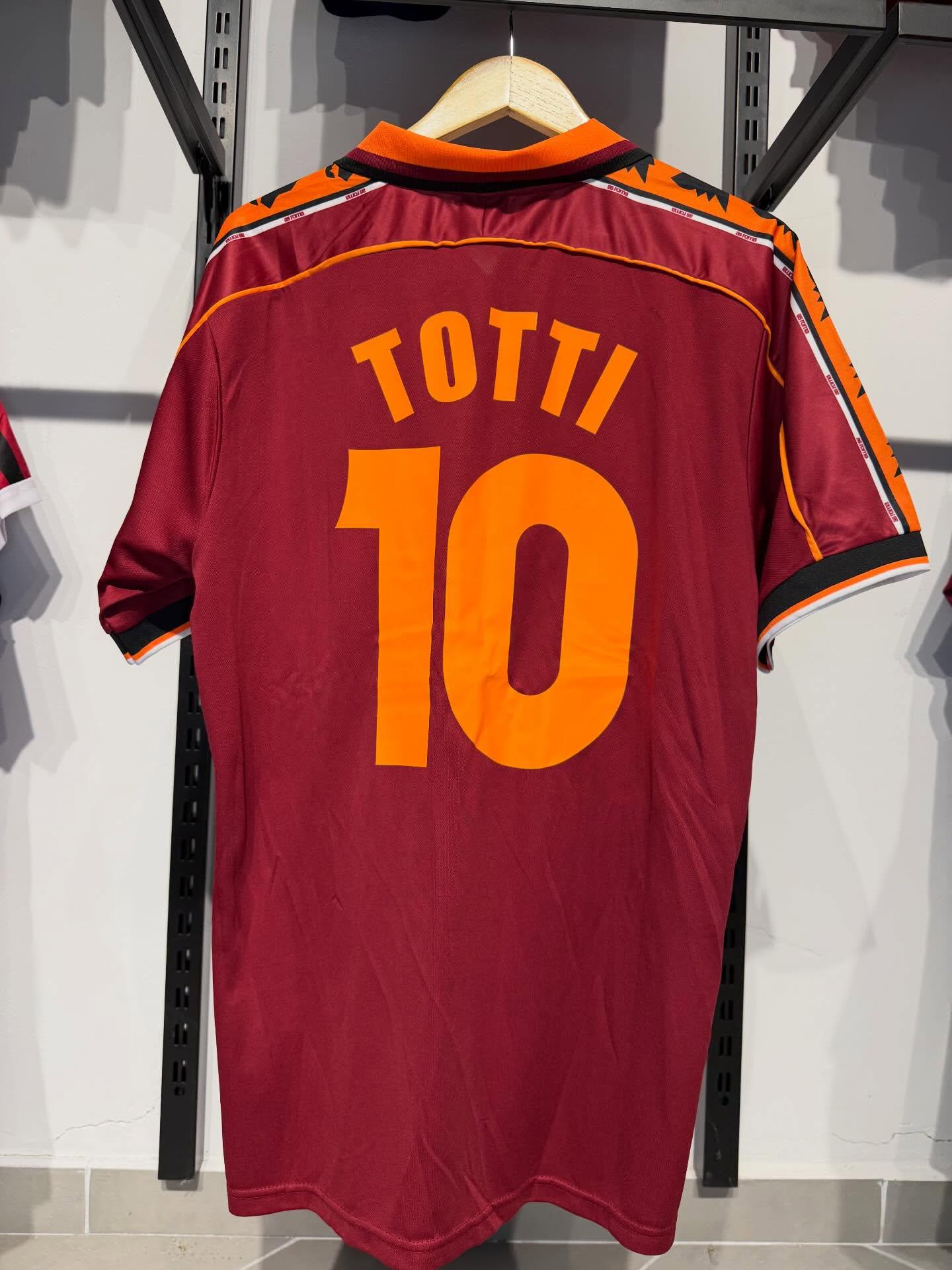 Maillot Roma Sans Match Porté Haut Jersey Vintage Camiseta