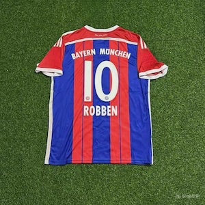 Arjen Robben Bayern Munich 2014-2015 Trikot Kit Jersey Soccer Shirt
