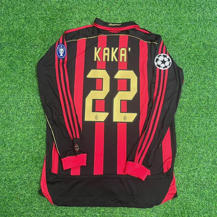 AC Milan KAKA #22 Jersey – 2006/07 Vintage Soccer Shirt - Etsy