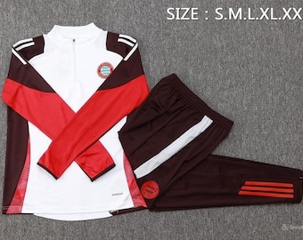 Bayern Munich Tracksuit Set – Men's Long-Sleeve Soccer Training Suit