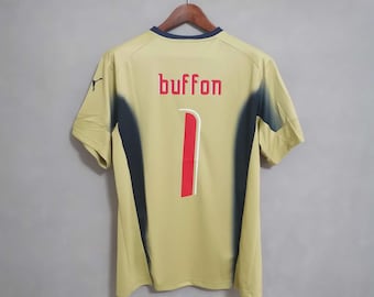 Vintage BUFFON#1 Brazil 2006 Goalkeeper Jersey – Signed Football Shirt