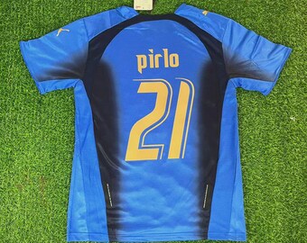 Italy 2006 Buffon Goalkeeper Jersey Gold – World Cup Winner Retro