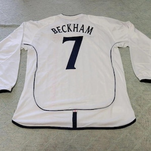 Maillot Extérieur Coupe du Monde Angleterre 2006-2008 - David Beckham #7 - XL