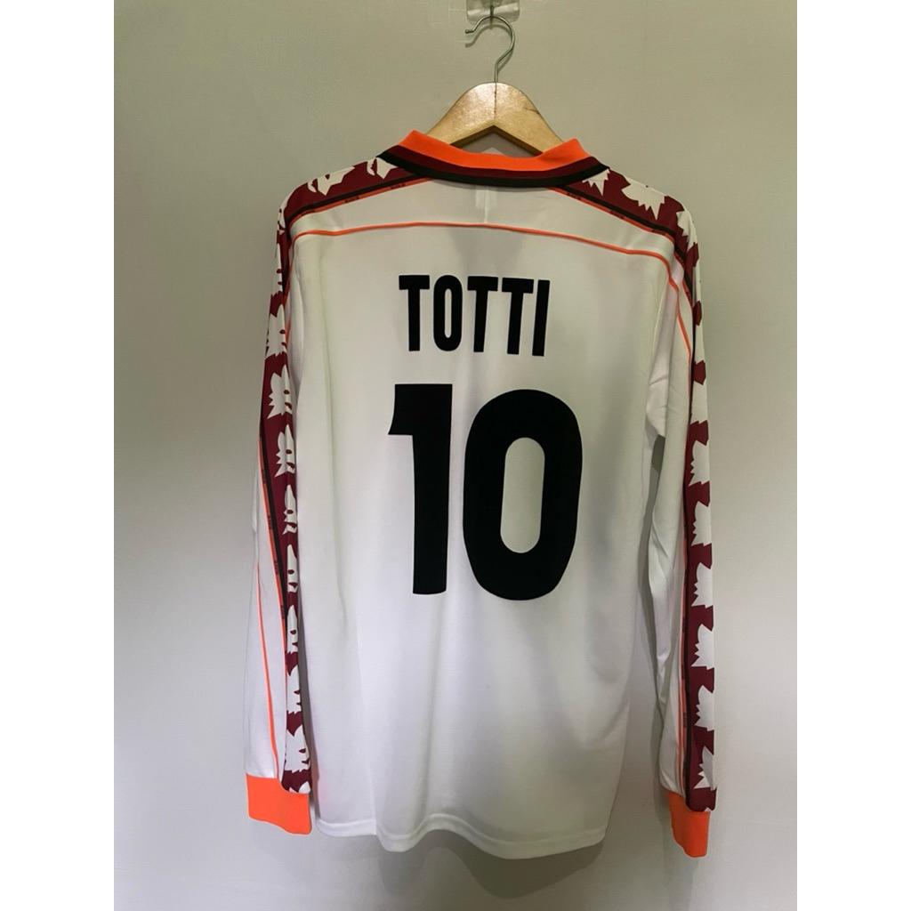 L) CHEMISE AS ROMA MAILLOT TOTTI ITALY ITALIA MAGLIA