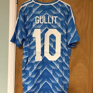 Maillot Rétro Pays-Bas Gullitt Adidas - Taille Homme - Neuf Avec étiquettes - Collection Football Vintage