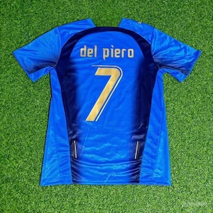 Maillot Italie Totti Coupe Du Monde 2002 - Taille L Vintage, Occasion