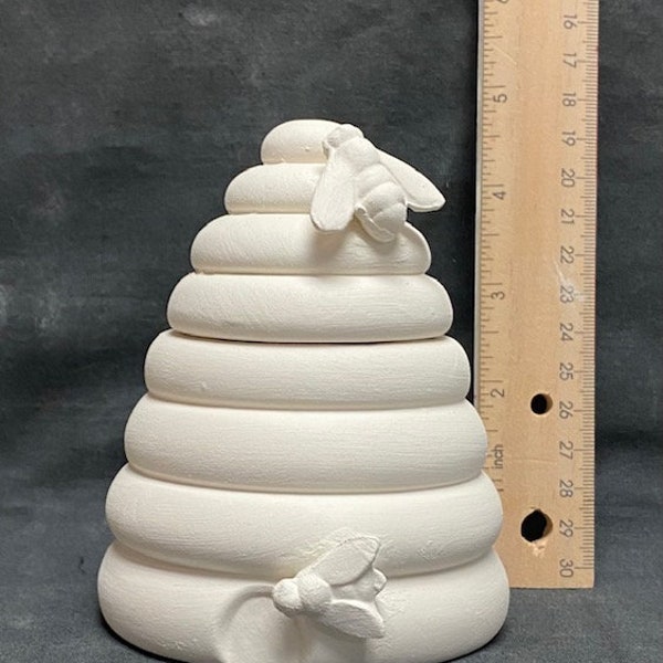 Ready to Paint ceramic Bee Hive