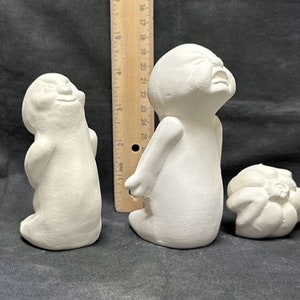 Bisque de cerámica listo para pintar CeramiChrome Silly Little Spooks
