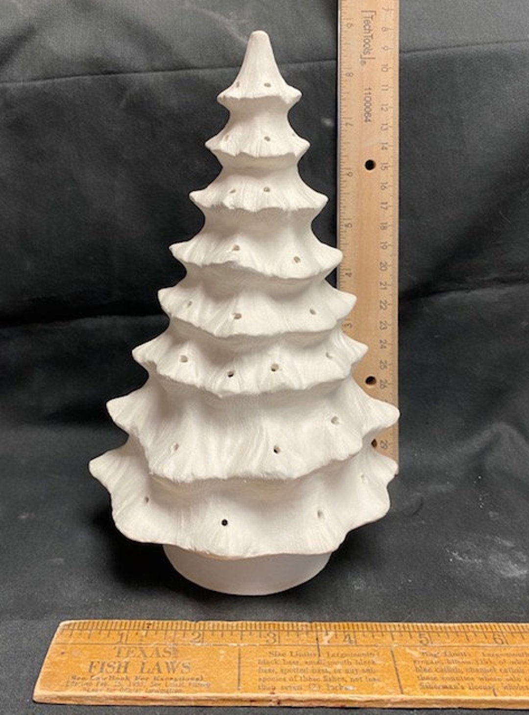 Ready to Paint Ceramic Bisque Duncan Christmas Tree Etsy