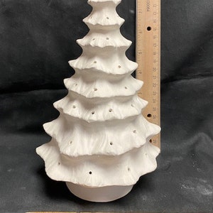 Ready to Paint Ceramic Bisque Duncan Christmas Tree