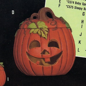 Ready to paint Ceramic Bisque Ceramichrome Large Pumpkin