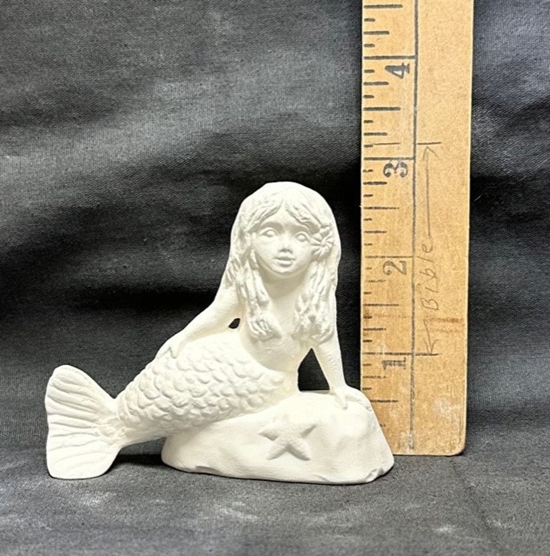 Ready to Paint Ceramic Bisque Alberta Mermaids Upick Etsy