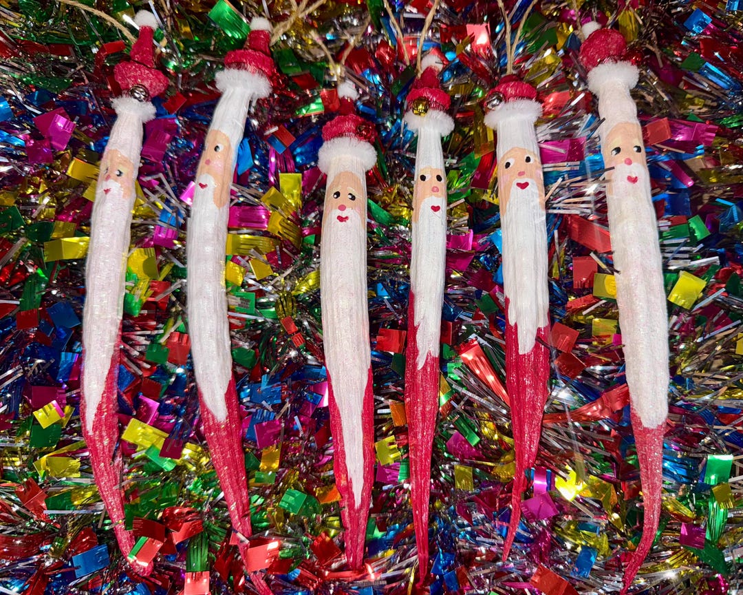 Octillery Santa Okra Santa Ornaments, 6-8