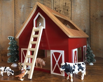 Taylor - Kids Hardwood Toy Barn - made to order