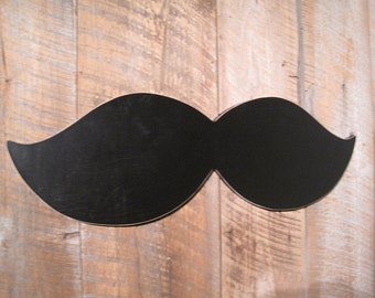 Large Chalkboard Moustache - Wall Art