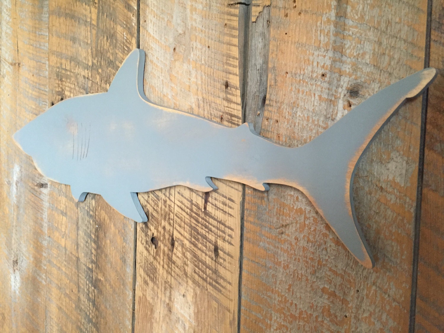Wooden 29 Shark Wall Art Indoor Ocean Beach Decoration | Etsy