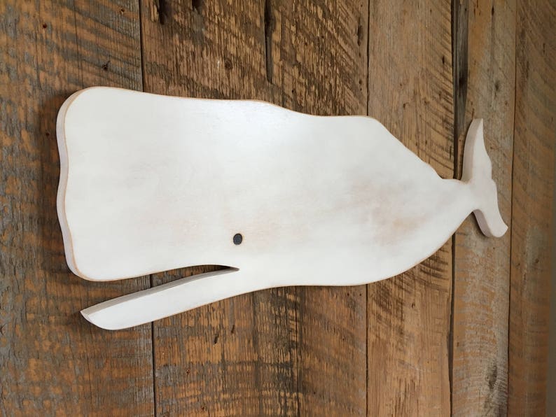 LARGE Wooden 42 Whale Wall Art Indoor Ocean Beach Etsy