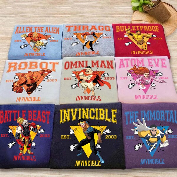Invincible Merch - Etsy