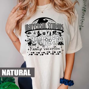 Vintage Disney Universal Studios 2025 Shirt, Universal Studios Trip Shirt, Disney Family Vacation, Universal Orlando Shirt, Disney Family