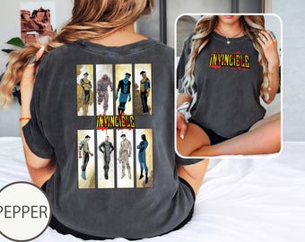 Limited Invincible Mark Superhero T Shirt, Unisex Shirt, Graphic Tee, Superhero Costume, Comic Book Fan Gift