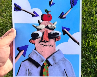 Bullseye! | 8in x 10in Inkjet print