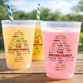 Personalized Christmas Frosted Cups, Custom Family Name Cups product logo