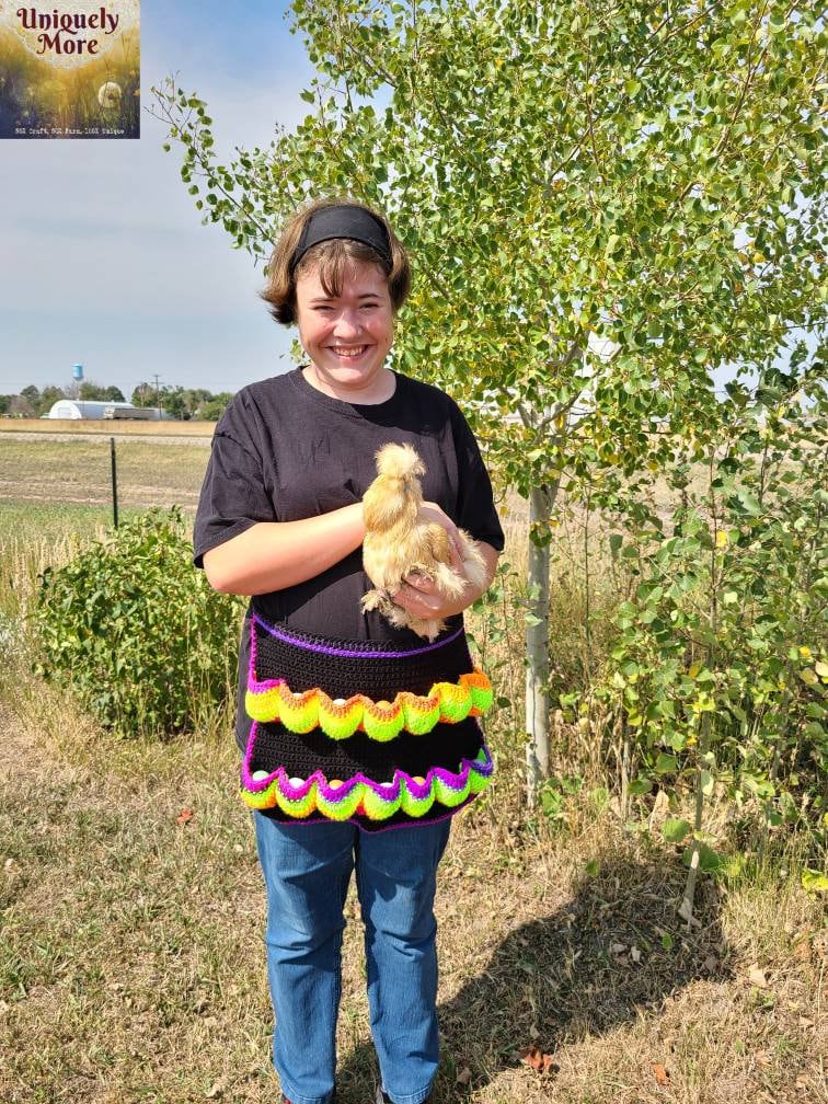 Egg Gathering Apron Pockets