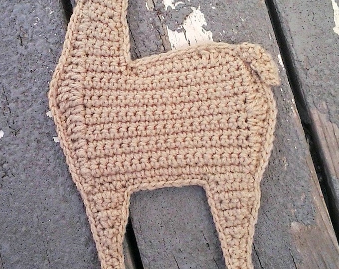 Alpaca Potholder,Llama Potholder,Crochet Pattern, Llama Kitchen Decor,Alpaca Kitchen Decor,Farm Kitchen,Llama,Alpaca,Hobby Farm,Potholder
