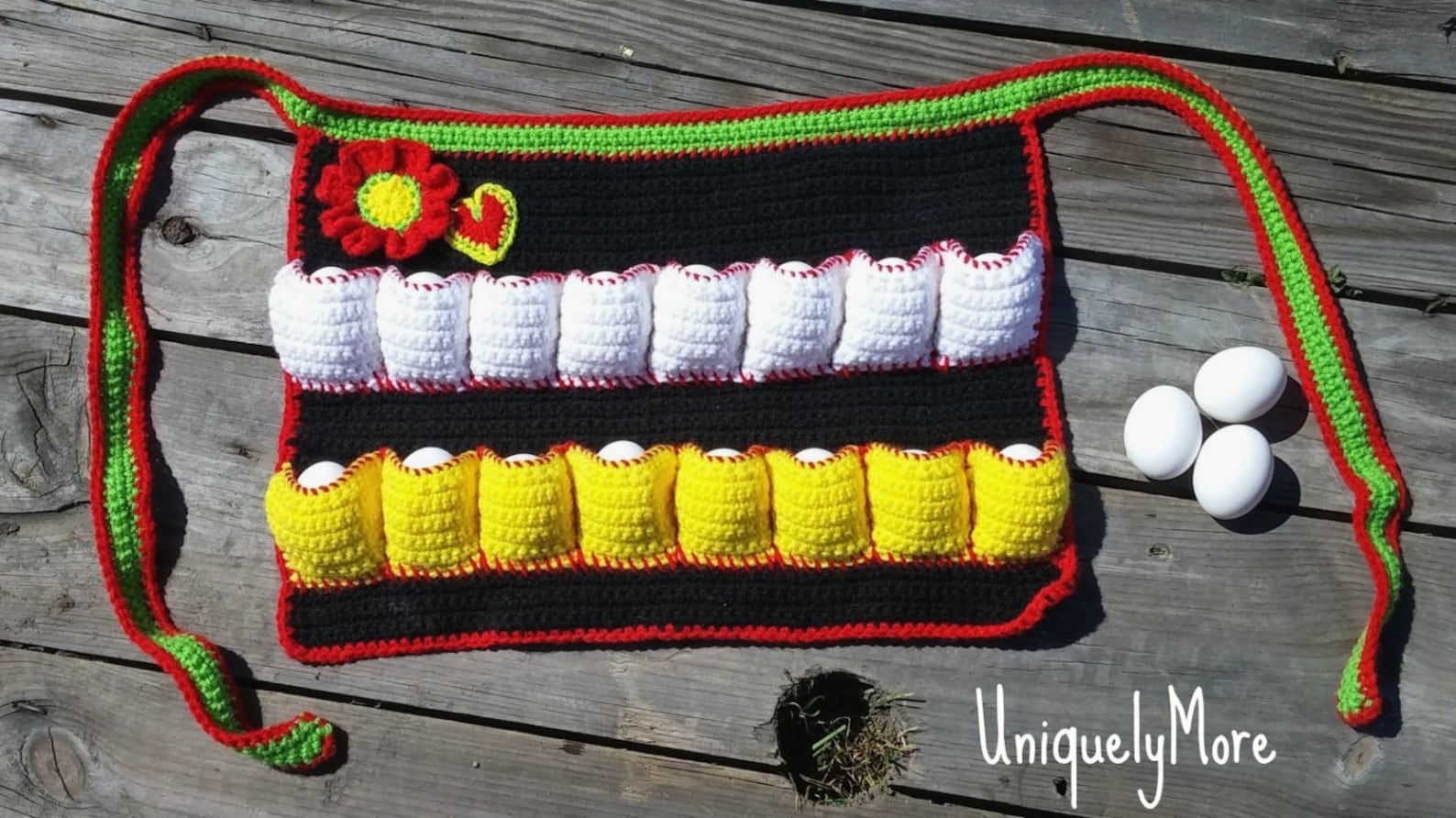 Crochet Pattern / Egg Apron / Egg Collecting Apron / Instant Etsy