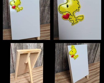 Bird Clipboard, Whiteboard with Clip, Farmhouse Decor, Barn Decor, bird Blackboard, Freestanding Clipboard, Desk Decor, Picture Frame,canary