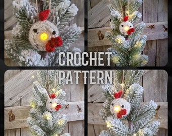 Crochet Pattern,Chicken Ornament Crochet Pattern,Chicken Tealight Ornament,Chicken Lover Gift,Chicken Christmas Ornament,Christmas Ornament