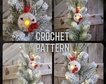 Crochet Pattern,Chicken Ornament Crochet Pattern,Chicken Tealight Ornament,Chicken Lover Gift,Chicken Christmas Ornament,Christmas Ornament