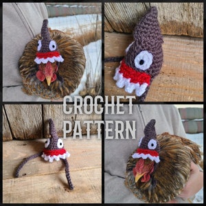 Crochet pattern/ Shark Chicken Hat/ Shark Hat/ Shark Crochet Pattern/ Shark Chicken Hat / DIY Chicken Hat/ Make your own Chicken hat / Shark