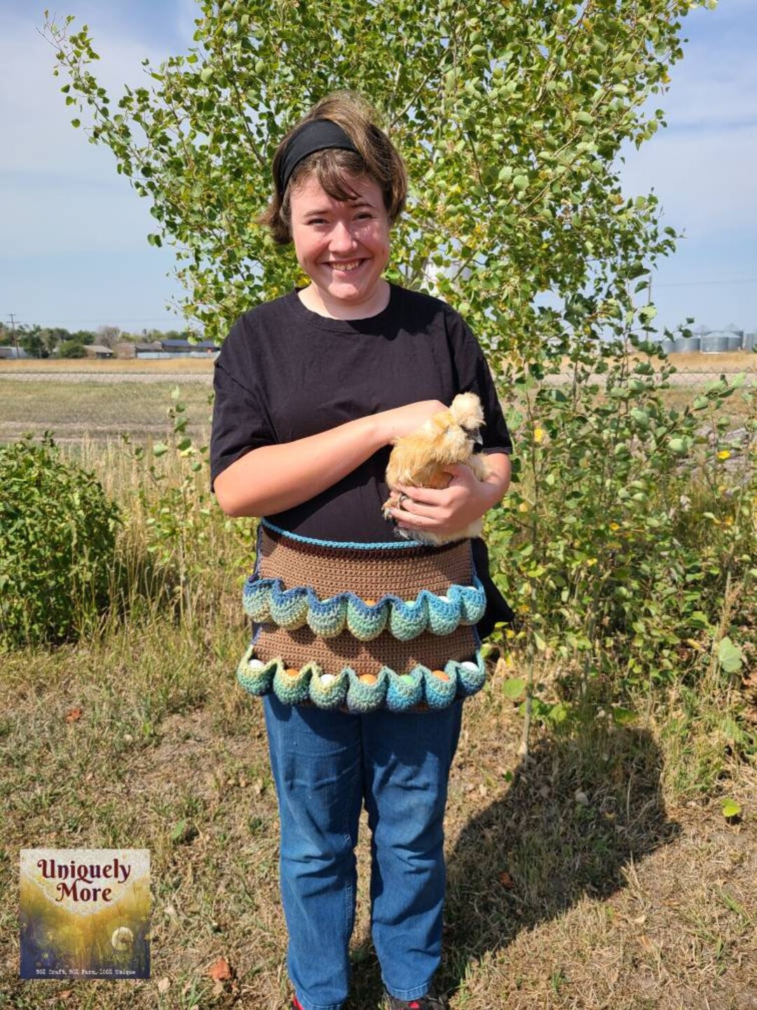 DBC Egg Collecting Apron For Chicken Farmers Pockets, S M L Sizes