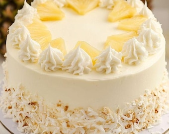 Easy Pineapple Cake Recipe (Instant Download)
