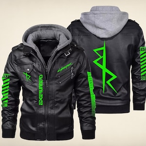 Cyberpunk Edgerunners David Martinez Jacket – Anime Cosplay Hoodie Coat for Men | Neon Punk Zipper Jacket for Halloween & Streetwear  jacket