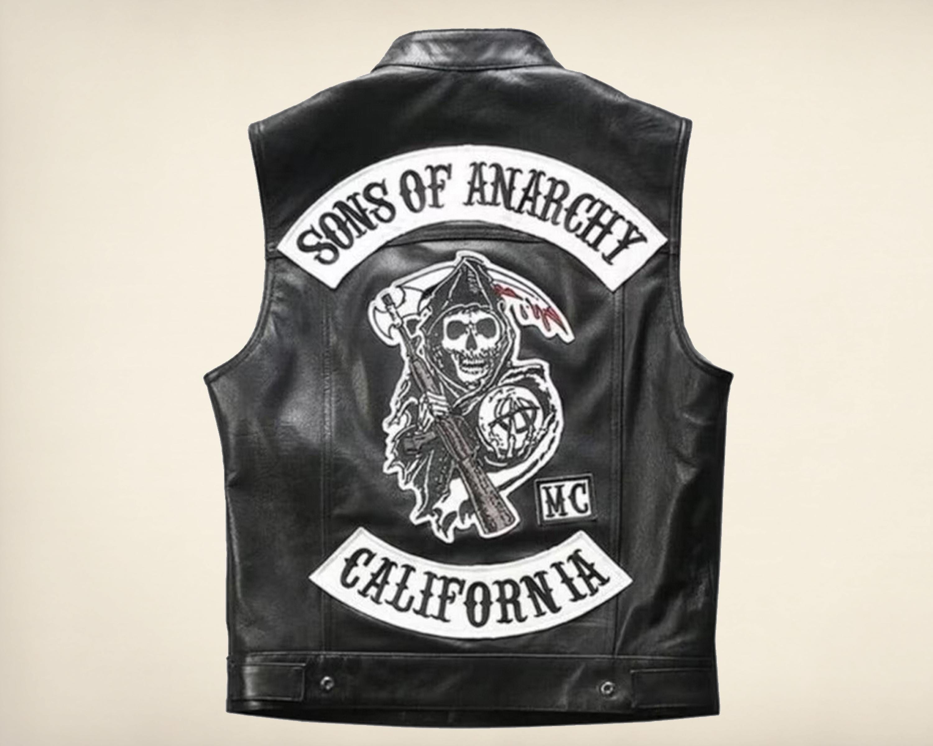 Sons of anarchy vest - Etsy 日本