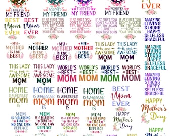 Mothers Day Png Bundle, Mama Quotes, Mom Life Png, Best Mom Ever, Mom Love Clipart, Mama Png, Mom Vibes, Digital Download