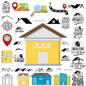 Real Estate Svg Bundle, Realtor Svg, Real Estate Agent Quotes Svg, Real Estate Agent Svg, Real Estate Home Svg, Real Estate PNG Bundle