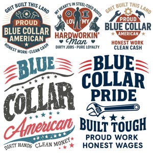 BLAUER COLLAR AMERIKANER Png svg, schmutzige Hand, sauberes Geld Png, 4. Juli Png, Hemd des Vaterländischen Mannes, blauer Kragenmann svg Png, blauer Kragen Png