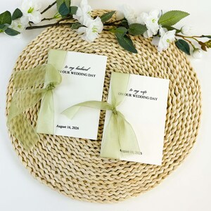 Libri dei voti personalizzati in carta di cotone, set di 2 libri dei voti, voti per lui, voti per lei, libro dei voti personalizzato, libro dei voti personalizzato, libro dei voti con nastro