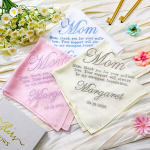 Personalisiertes besticktes Seidentaschentuch, Maulbeerseide, Einstecktuch, Hochzeitstaschentuch, Brautgeschenk, Hochzeitsgeschenk