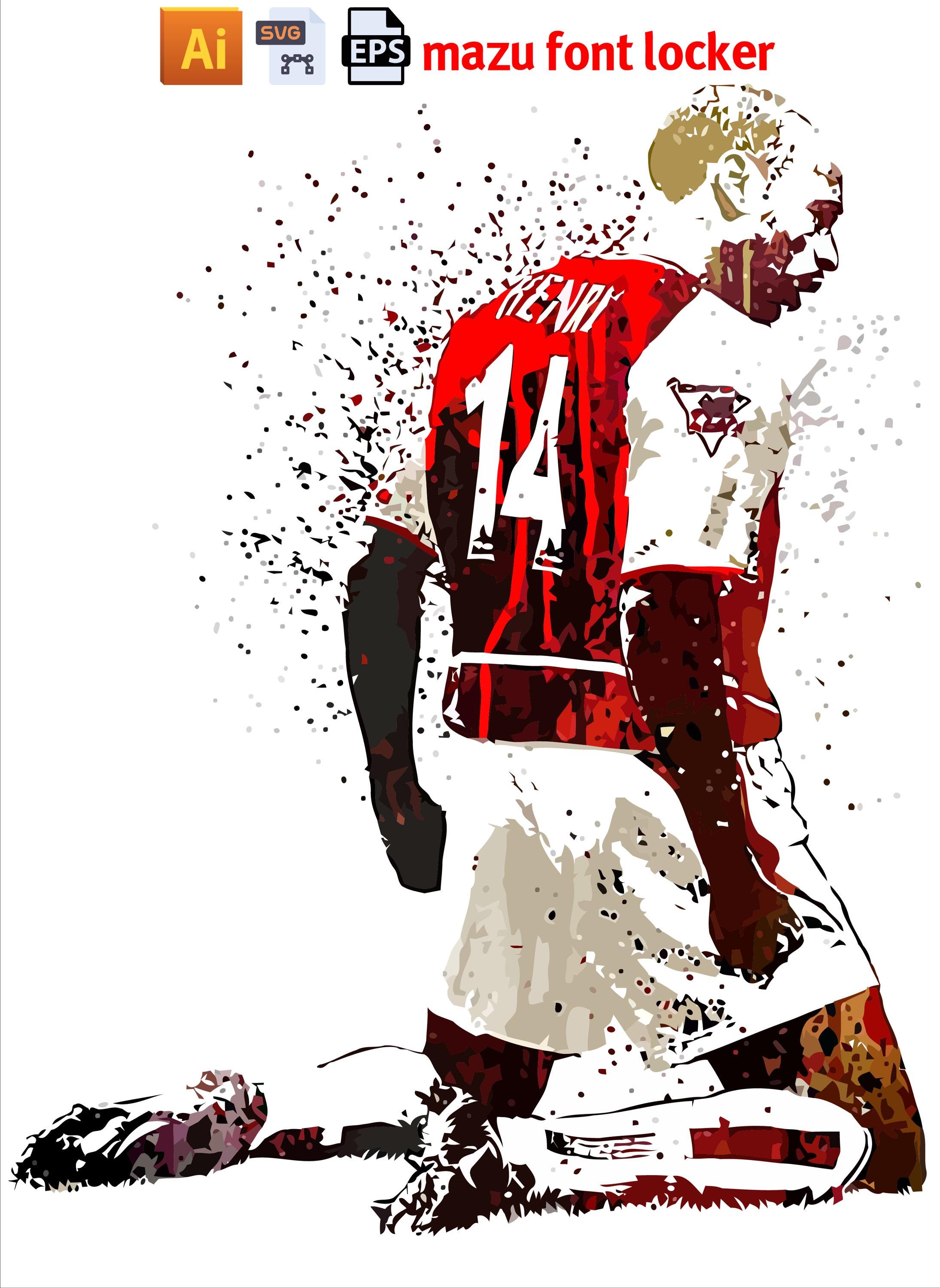 Thierry henry - Etsy 日本