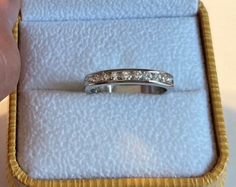ArtCarved Platinum Diamond Wedding Band Ring