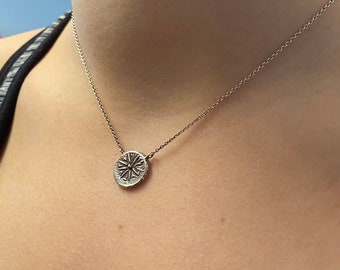 Widow's Mite Silver Pendant Necklace